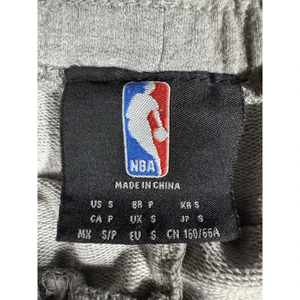 Y2K NBA New York Brooklyn Nets Micro Sweat Shorts Grey Small Basketball Flirty